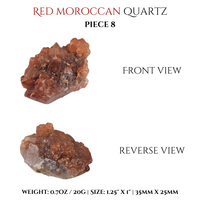 Red Moroccan Quartz