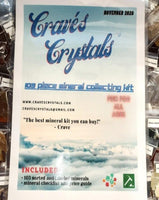 Mineral Collecting Kit • 103 pieces • Intermediate Level • (2 available) - Crave's Crystals