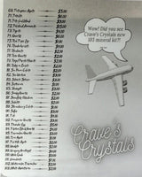 Mineral Collecting Kit • 103 pieces • Intermediate Level • (2 available) - Crave's Crystals