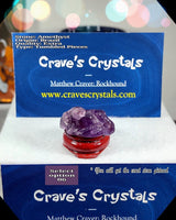 Brazil Amethyst Tumbled Pieces Extra Quality