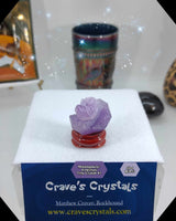 Madagascar Amethyst  tiny cluster