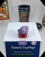 Madagascar Amethyst  tiny cluster