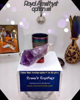 Large Royal Amethyst Elestial Amethyst Point