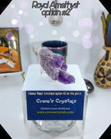 Large Royal Amethyst Elestial Amethyst Point