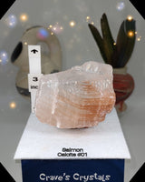Salmon Calcite Formation