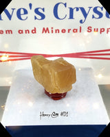 Honey Calcite Cube