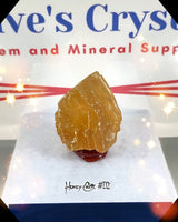 Honey Calcite Cube