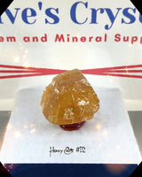 Honey Calcite Cube