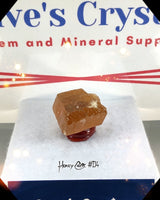 Honey Calcite Cube