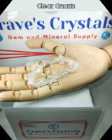 Clear Quartz Chip Bead Bracelet