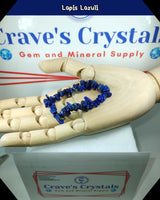 Lapis Lazuli Chip Bead Bracelet