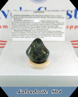 Labradorite tumbled stone