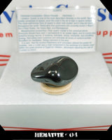 Hematite tumbled stone