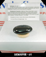 Hematite tumbled stone