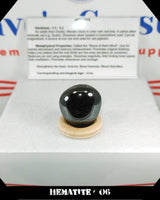 Hematite tumbled stone