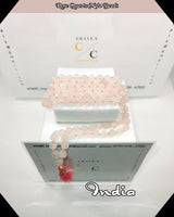Rose Quartz Mala Beads