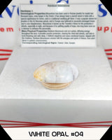 white opal tumbled stone