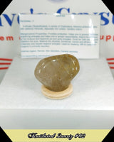 Rutilated Quartz Tumbled Stone