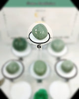 Green aventurine tumbled stone Brazil