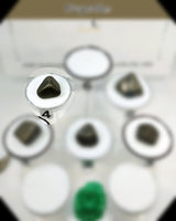 Pyrite tumbled stone