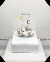 Snakeskin Agate Partially Tumbled Stone