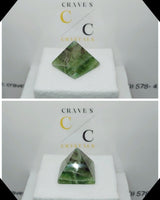 Fluorite pyramid