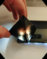 Midnight lace obsidian pyramid
