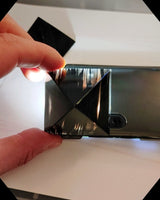 Midnight lace obsidian pyramid