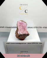 Pink Cobaltoan Calcite Cluster Morocco