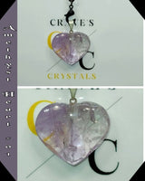 Amethyst Heart Pendant