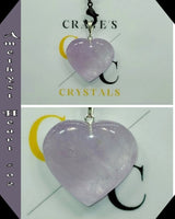 Amethyst Heart Pendant