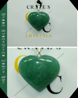 Green Aventurine Heart Pendant