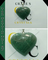 Green Aventurine Heart Pendant