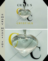 Smoky Quartz Heart Pendant