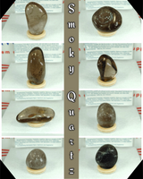 Smoky Quartz (A) Type 1 Semi Tumbled Pieces