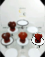 Red Jasper Heart