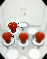Red Jasper Heart