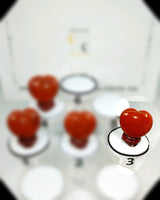 Red Jasper Heart