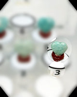 Amazonite (Med.) Heart