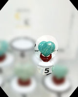 Amazonite (Med.) Heart