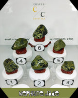 Nephrite Jade (Lg-XL) Type 2 Tumbled Stone