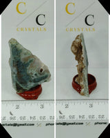 Agate Slab Pink White & Blue