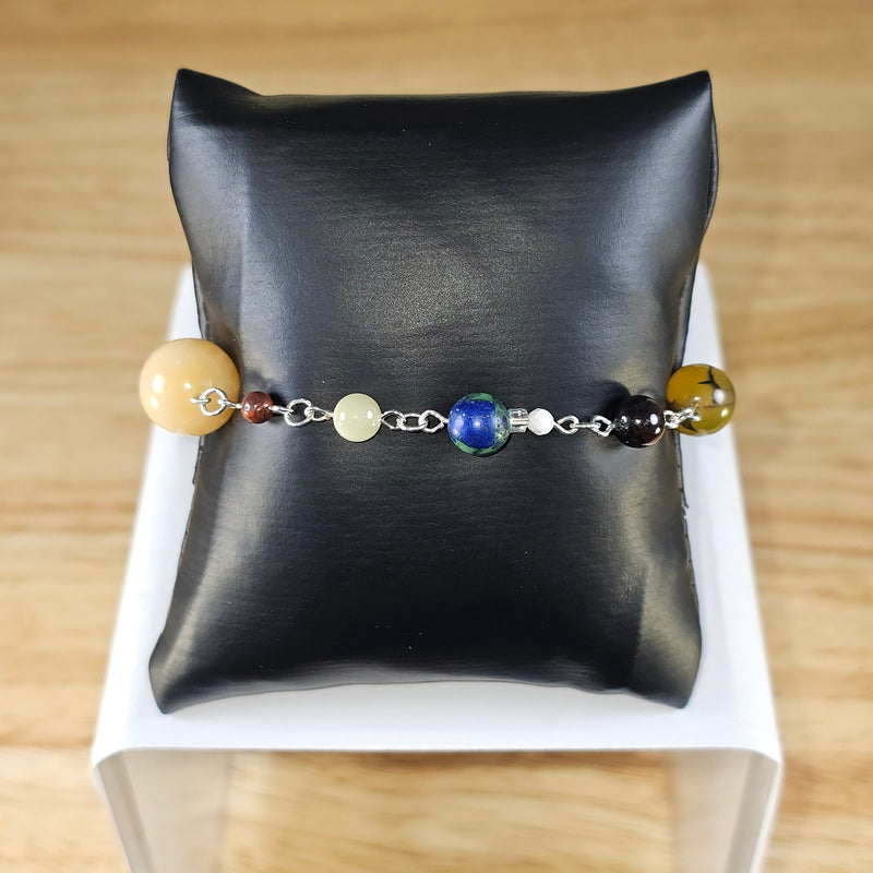 Solar System bead bracelet