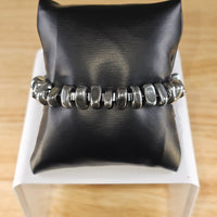 
              Hematite bead bracelets
            