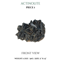 
              Actinolite, Actinolite Quartz & Actinolite tumbled stones
            