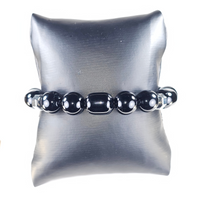 Black Onyx 10mm Round and Oval bead bracelet