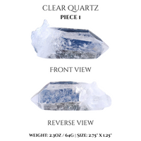 
              Clear Quartz points set 1
            