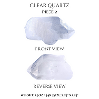 
              Clear Quartz points set 1
            