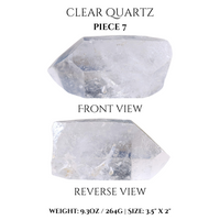 
              Clear Quartz points set 2
            