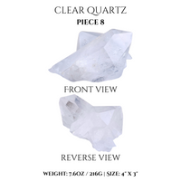 
              Clear Quartz points set 2
            